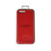 Funda Silicone Case Rojo Compatible Iphone 7 Y 8 Plus