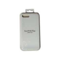 Funda Silicone Case Blanco Compatible Iphone 7 Y 8 Plus