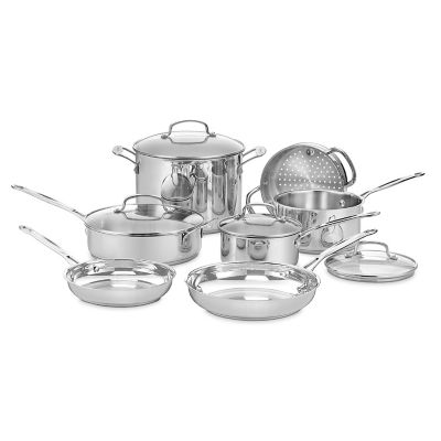 TUPI S.A. - JUEGO DE OLLAS CUISINART 77-10 10PZAS INOX