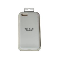 Funda Silicone Case Blanco Compatible Iphone 7 Y 8