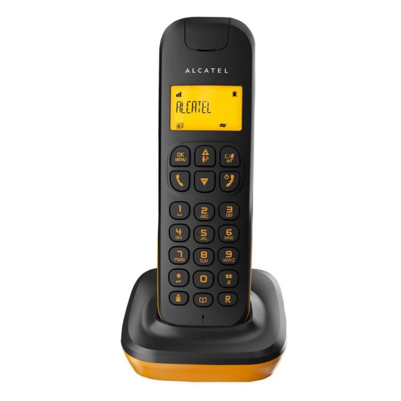 DANKI - Telefono alcatel d185 inalambrico altavoz naranja