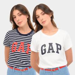 GAP - Pack x 2 Camiseta Mujer Manga corta GAP