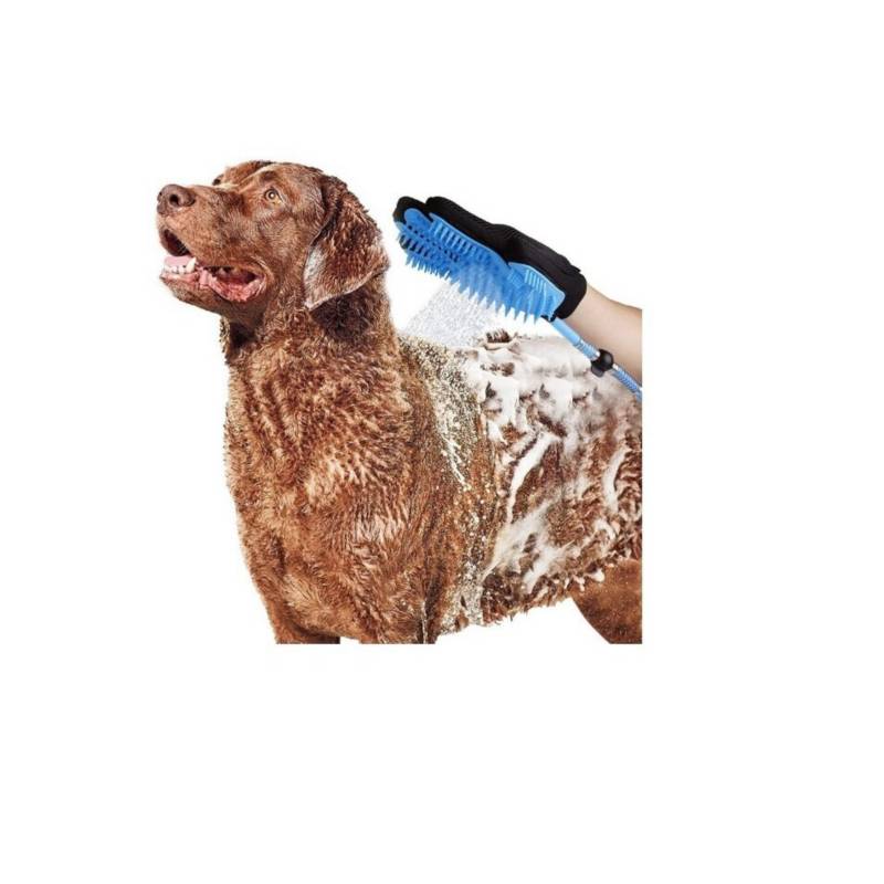 GENERICO - Guante manguera ducha para mascotas