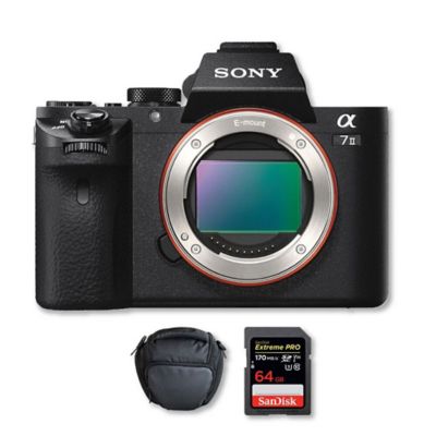 Camara Sony A7Ii Sólo Cuerpo + Memoria 64 + Bolso