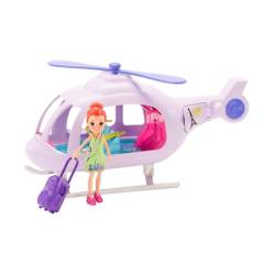 Polly Pocket - Muñeca Polly Pocket Helicóptero De Vacaciones