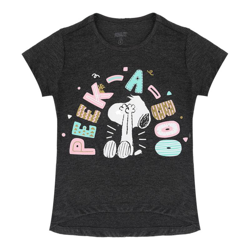 SNOOPY - Camiseta Niña Algodón Snoopy