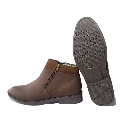 Bota Casual En Cuero Para Hombre Café -Monserrate Dallas