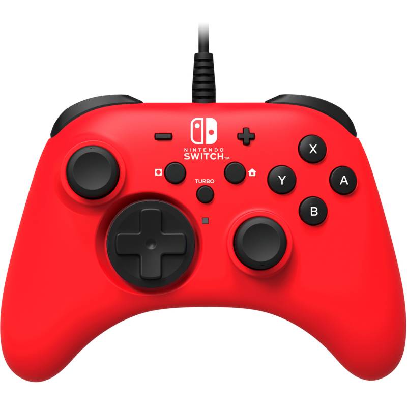 NINTENDO - Control Alámbrico Hori Rojo Nintendo Switch