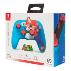 Power A - Control Alámbrico Mario Punch Nintendo Switch