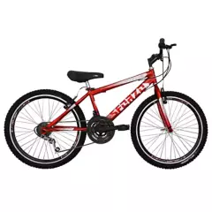 SFORZO - Bicicleta Infantil Rin 24 Doble Pared 18 Cambios