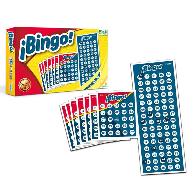RONDA - Juego Didactico Bingo Clasico Ronda