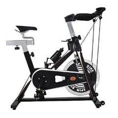Gym Factory Fitness - Bicicleta Spinning Estática Bandas Gym Factory