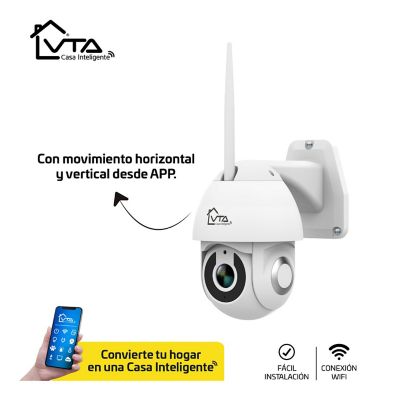 Camara 1080P Hd Con Rotacion E Inclinacion Vta Vta-84613