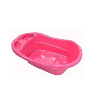 Bañera Con Soporte Metálico Rosa Mundo Bebe Bañera Tina