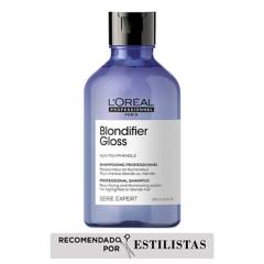 Loreal Serie Expert - Shampoo Serie Expert Blondifier gloss nutrición y cuidado del rubio 300ml