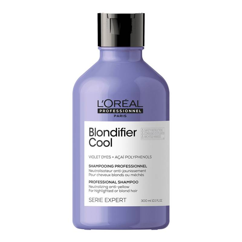 Loreal Serie Expert - Shampoo Serie Expert Blondifier Cool matiza tonos amarillos del rubio 300ml