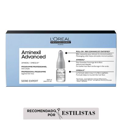 Ampolletas Control Caida Cabello Aminexil Advanced Serie Expert 10X6Ml Loreal Serie Expert E3554400