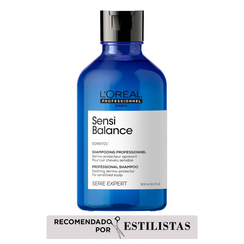 LOREAL SERIE EXPERT - Shampoo Loreal Professionel Expert Sensi Balance Cuidado del cuero cabelludo 300 ml
