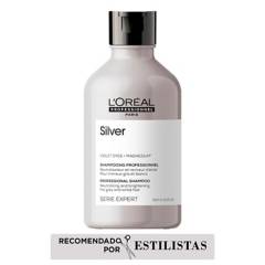 Loreal Serie Expert - Shampoo Serie Expert Silver cuidado del cabello blanco 300ml