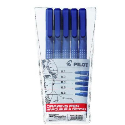 Rapidografo Pilot Desechable Drawing Pen X 5 Uds