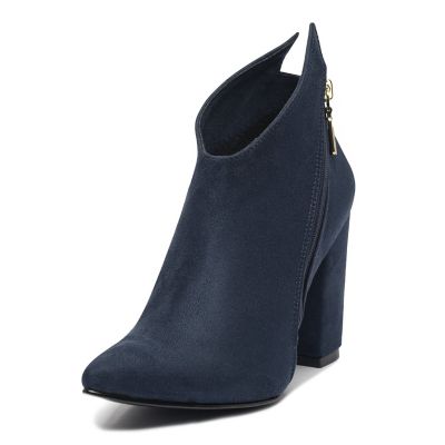 Botin Para Mujer Viola Th-864 Azul 3683