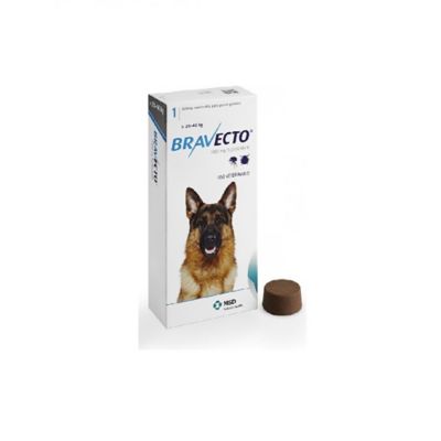 Bravecto 1000Mg Fluralaner De 20-40Kg Perros Freedog 2021