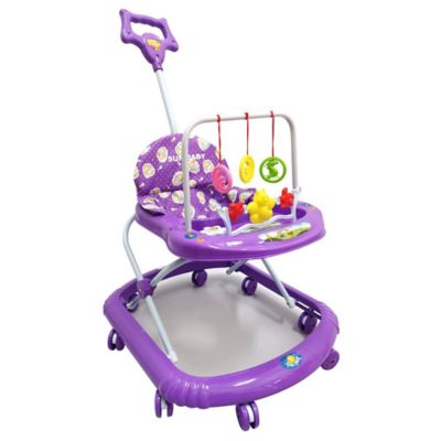 Caminador Sunbaby Con Guía Andador 8 Ruedas 22217Morado