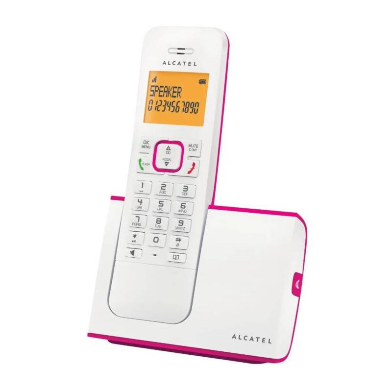ALCATEL - Telefono inalambrico alcatel g280 color rosa