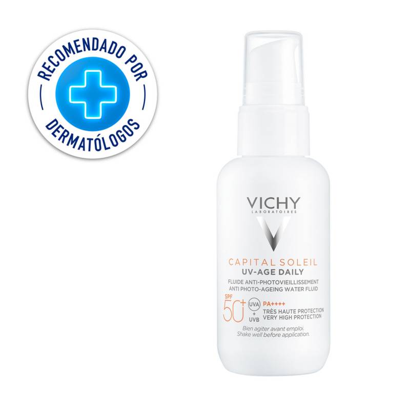 VICHY - Bloqueador Solar Capital Soleil UV Age Daily Vichy para Todo tipo de piel 40 ml