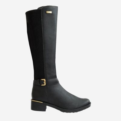 Bota Para Mujer Fiorenzi Caña Alta - Padova Negro