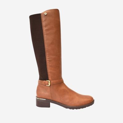 Bota Para Mujer Fiorenzi Caña Alta - Padova Coñac