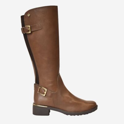 Bota Para Mujer Fiorenzi Caña Alta-Nicoleta Coñac