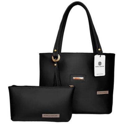 Bolso Karla Chacon De Mano Gady Negro Gady-Negro