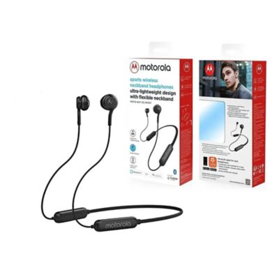 Audífonos Bluetooth Motorola Verve Rap 105 Negro