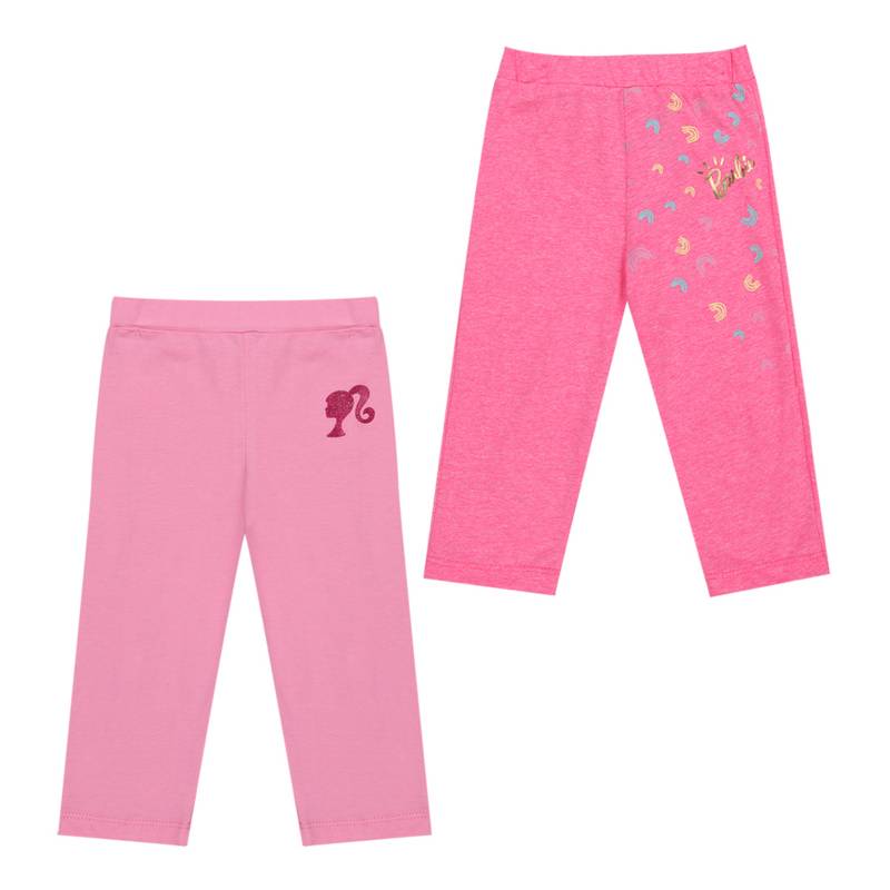 BARBIE Pack de 2 Pantalones para Bebé Niña Barbie 