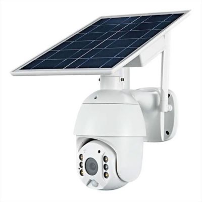 Camara Ip Domo Panel Solar Wifi Robotica Seguridad Danki