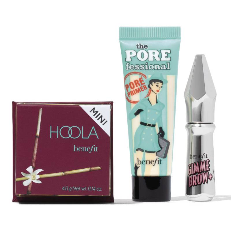 Benefit - Set de maquillaje Beauty sleig Bells Benefit: Porefessional 7.5 ml., HoolaBOP 4 g , GimmeBrow+ 1.5 g