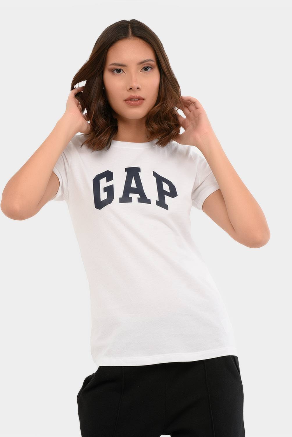 GAP - Camiseta para Mujer Manga corta de Algodón GAP
