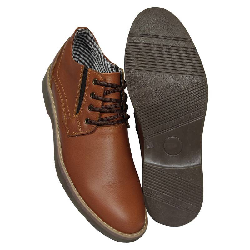 MONSERRATE Zapato casual para hombre cuero color miel | Falabella.com