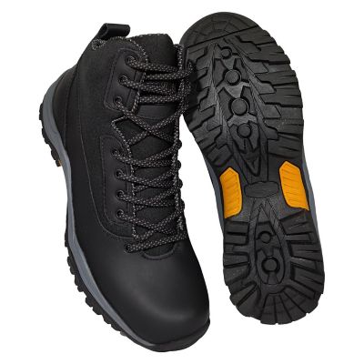 Bota Outdoor Para Hombre En Cuero Color Negro Monserrate Cleveland