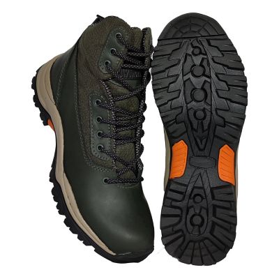 Bota Outdoor Para Hombre En Cuero Verde Militar Monserrate Cleveland