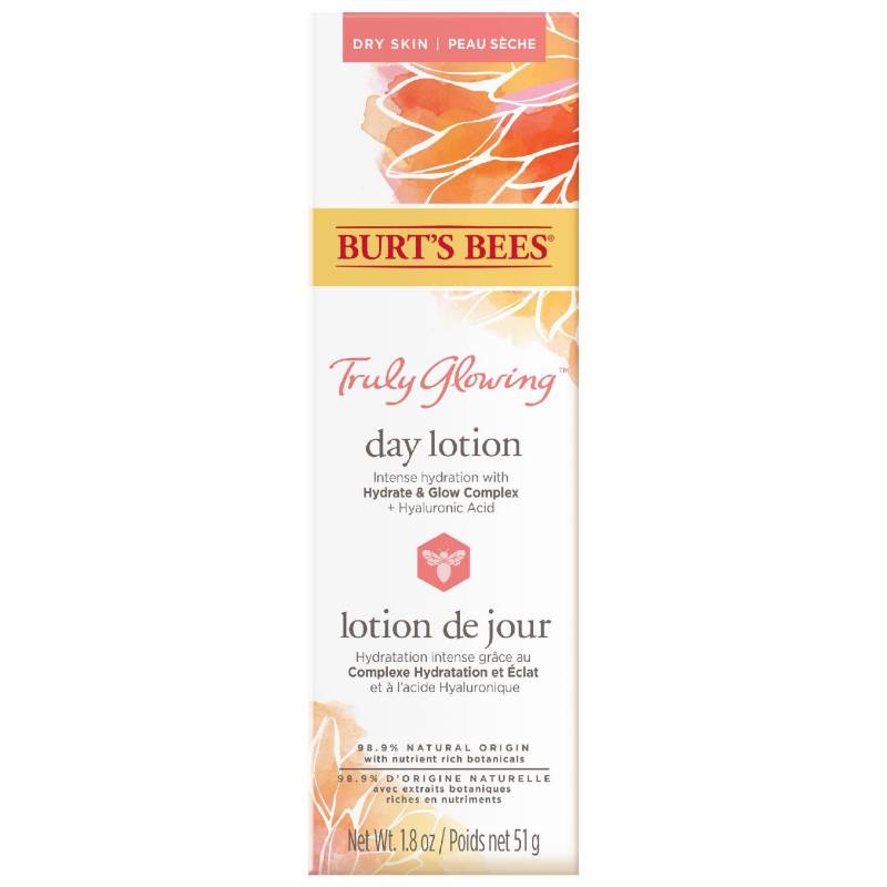 Burts Bees - Hidratante Facial Anti Arrugas Rostro Truly Glowing Day Cream Burts Bees 51 gr