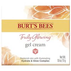 Burts Bees - Hidratante Facial Anti Arrugas Rostro Truly Glowing Gel Cream Burts Bees 51 gr