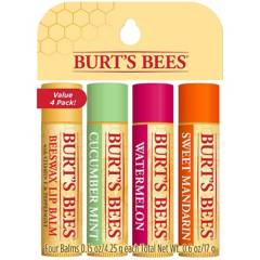BURTS BEES - Hidratante Labial Burts Bees: 4 Productos