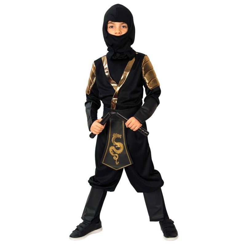 Disfraz de Ninja Dorado Infantil