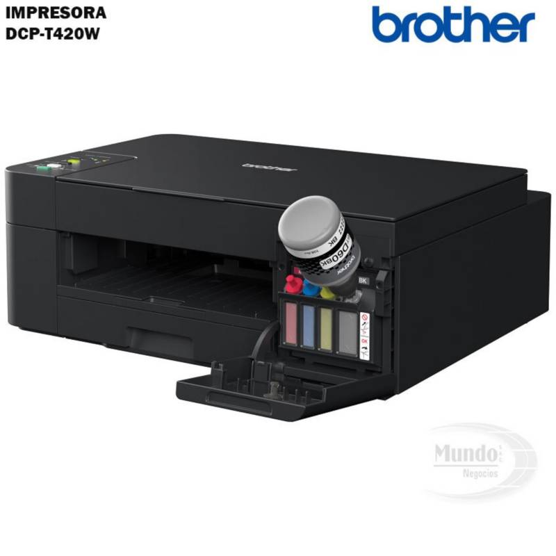 Brother - Impresora multifuncional brother dcp-t420w