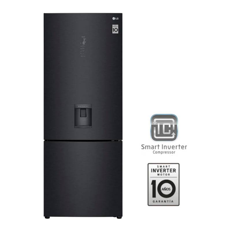 Nevera LG Congelador Inferior No Frost 461 lt Door Cooling GB45SPT