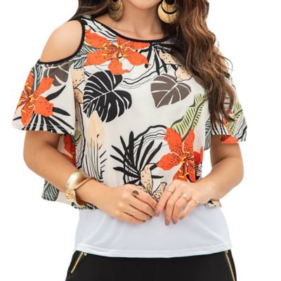 Blusa Para Mujer Manga Corta Croydon Zk41710