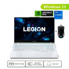 Portátil Gamer Lenovo Legion 5 CI7 15.6 Pulgadas Intel Core i7 16GB 512GB