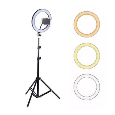 Aro Luz Led Bgd-001 Celular 26Cm Selfie Soporte Danki